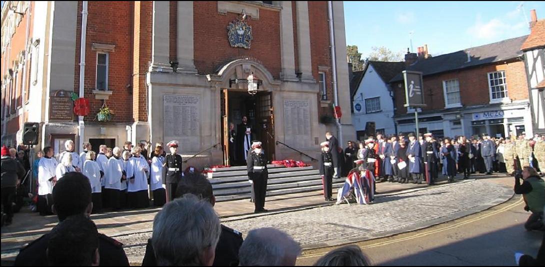 100th Anniversary Remembrance Service, Town Hall, Henley