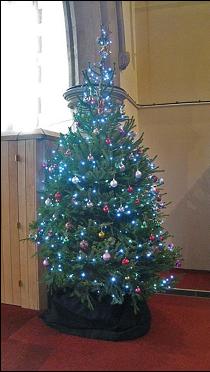 Church Christmas tree