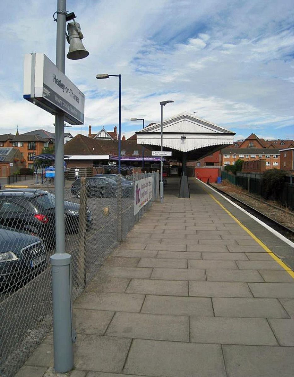 Henley railway station – the end of the branch line in Holy Trinity parish